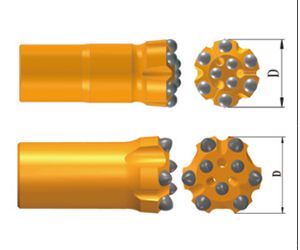 Threaded Button Bits
