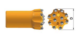 Threaded Button Bits