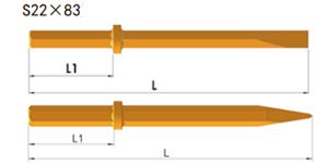 Pneumatic Breaker / Jack Hammer Chisels