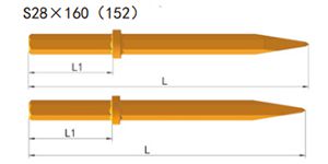Pneumatic Breaker / Jack Hammer Chisels