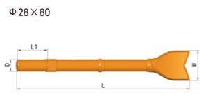 Pneumatic Breaker / Jack Hammer Chisels